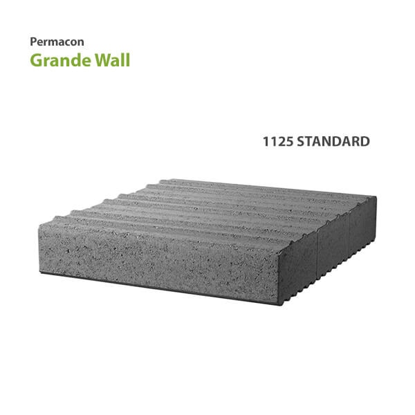 Permacon Grande Wall 1125 Standard